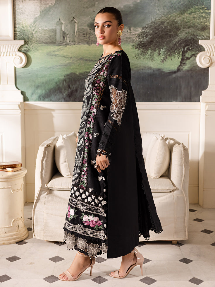 Parishay | Mira Winter | MW-07 | 3 PC Crepe - Official Parishay stockist in UK - Sakeena London