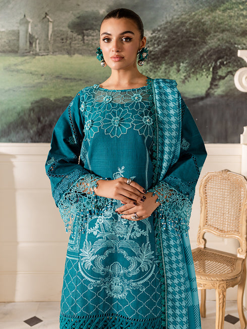 Parishay | Mira Winter | MW-12 | 3 PC Khaddar - Official Parishay stockist in UK - Sakeena London