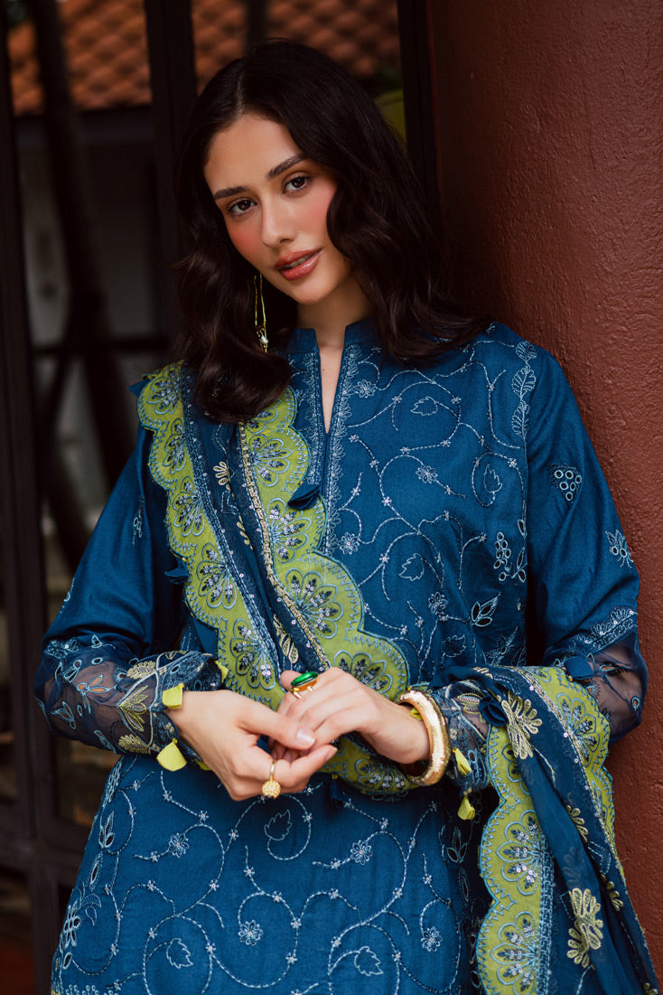 Marjjan | Bella Karandi 25 |MWK-38 B (TEAL BLUE) - Official Marjjan stockist in UK - Sakeena London