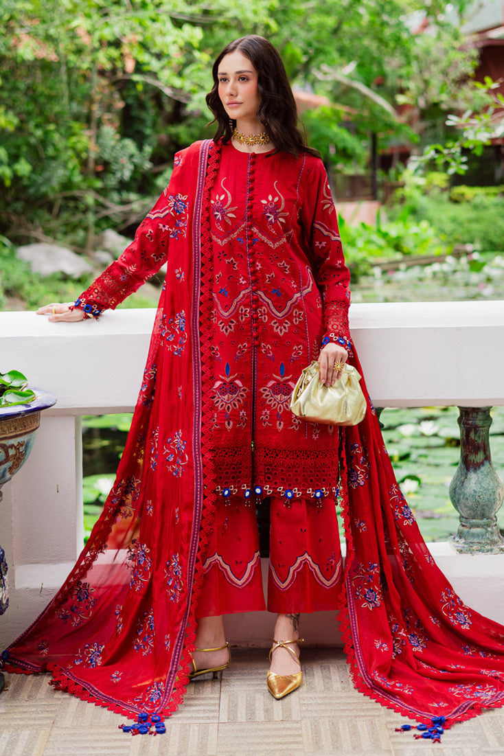 Marjjan | Bella Karandi 25 | MWK-40 A (RED) - Official Maryam Hussain stockist in UK - Sakeena London