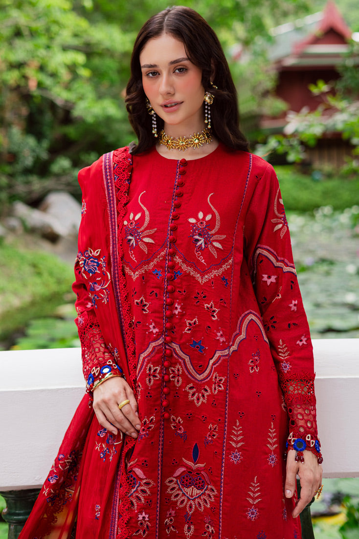 Marjjan | Bella Karandi 25 | MWK-40 A (RED) - Official Maryam Hussain stockist in UK - Sakeena London