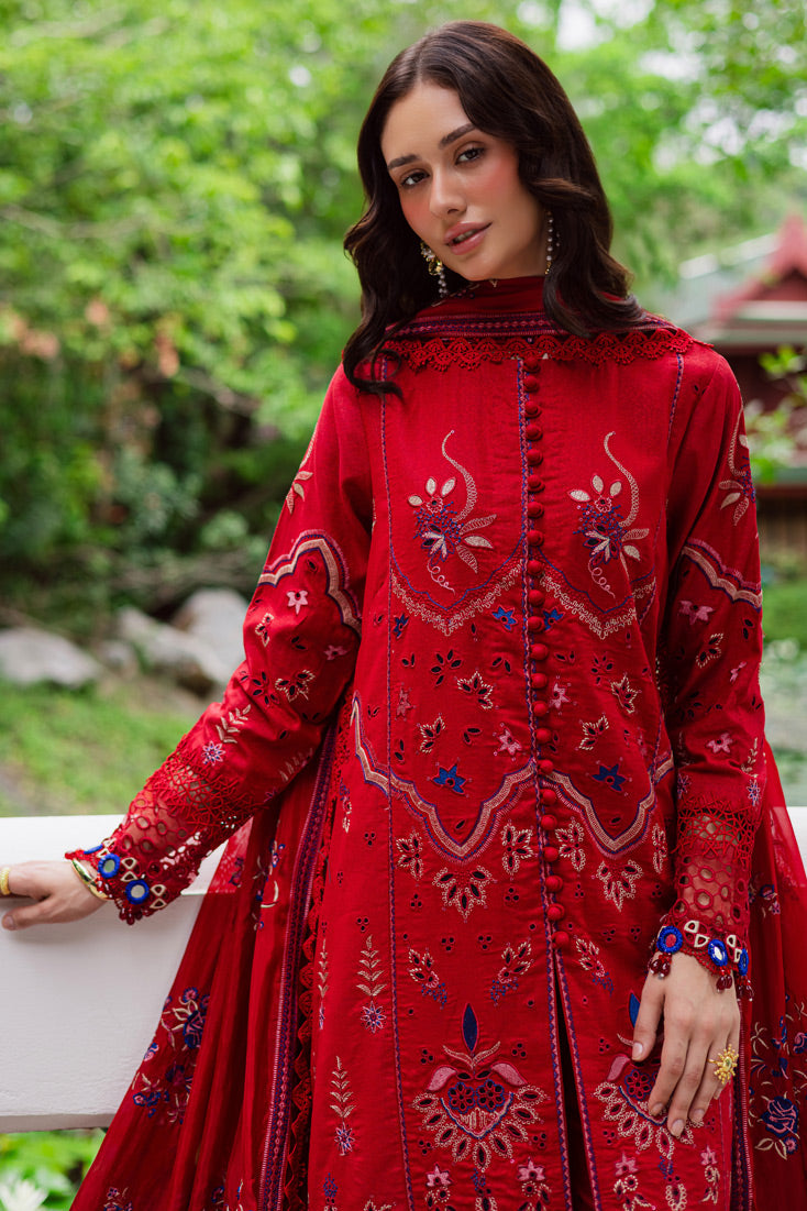 Marjjan | Bella Karandi 25 | MWK-40 A (RED) - Official Maryam Hussain stockist in UK - Sakeena London