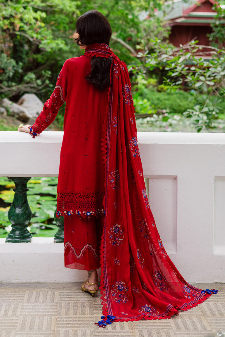 Marjjan | Bella Karandi 25 | MWK-40 A (RED) - Official Maryam Hussain stockist in UK - Sakeena London