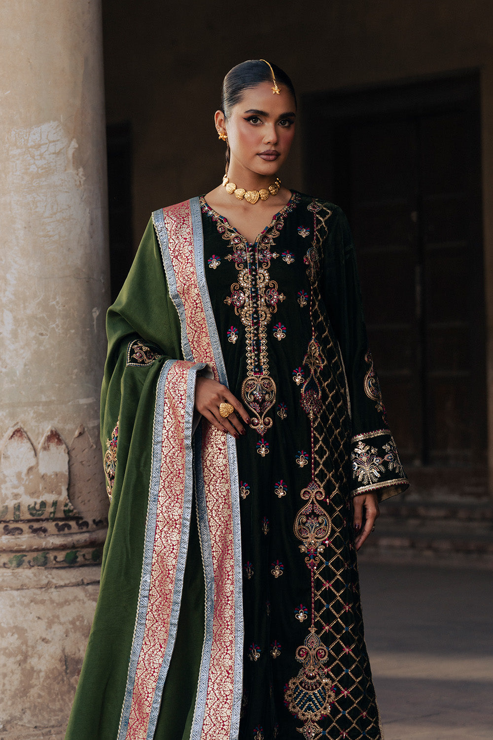 Maryum N Maria | Gulshan e Makhmal | AURÃÂLIE - MWS5886 - Official Maryum N Maria stockist in UK - Sakeena London