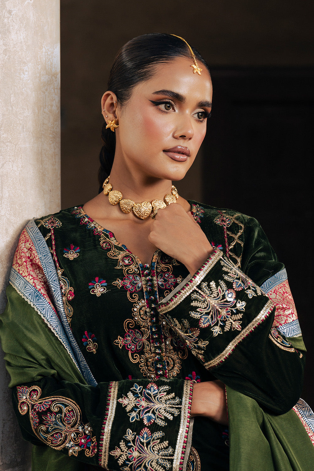 Maryum N Maria | Gulshan e Makhmal | AURÃÂLIE - MWS5886 - Official Maryum N Maria stockist in UK - Sakeena London