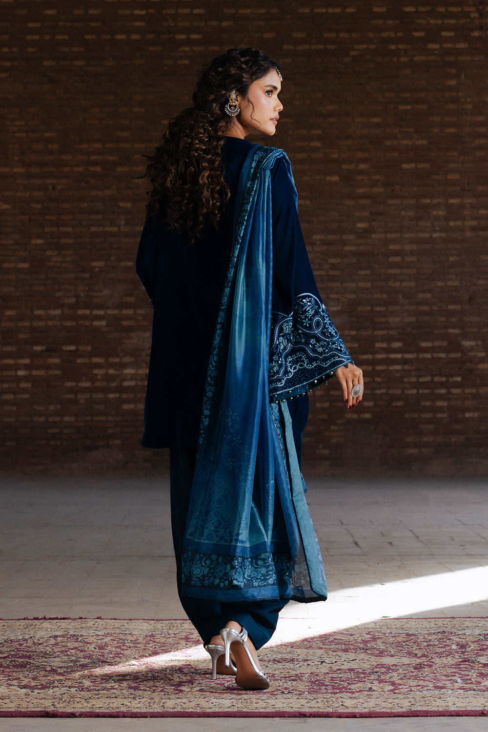 Maryum N Maria | Gulshan e Makhmal | CAPUCINE - MWS5888 - Official Maryum N Maria stockist in UK - Sakeena London