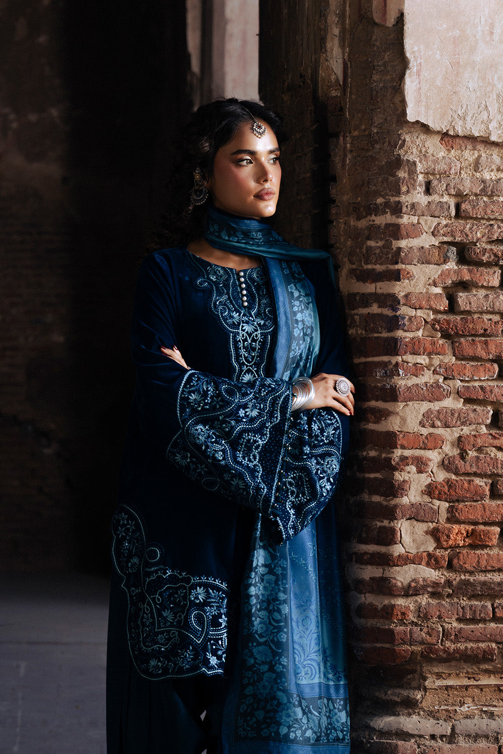 Maryum N Maria | Gulshan e Makhmal | CAPUCINE - MWS5888 - Official Maryum N Maria stockist in UK - Sakeena London