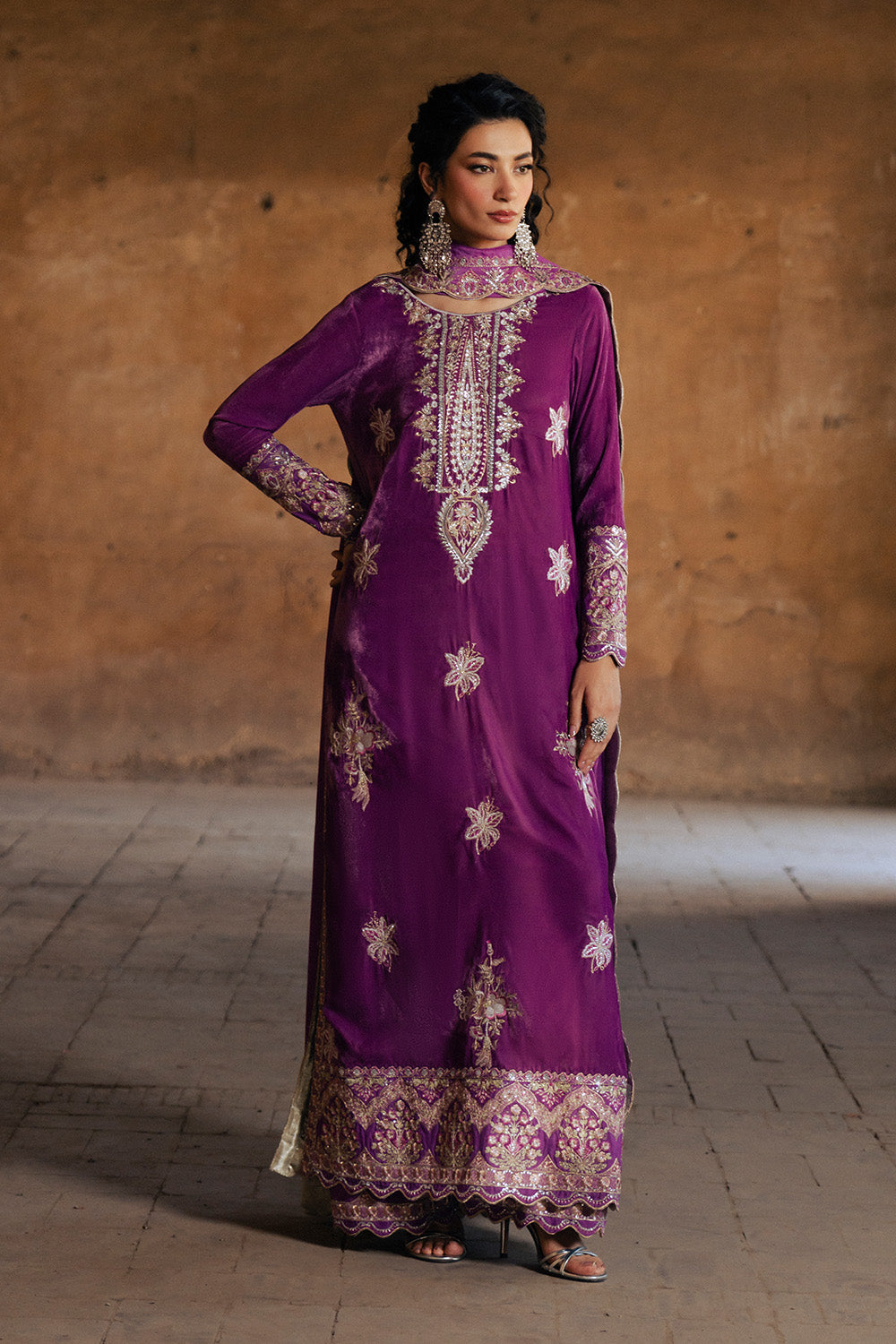 Maryum N Maria | Gulshan e Makhmal | HAYDÃÂE - MWS5892 - Official Maryum N Maria stockist in UK - Sakeena London
