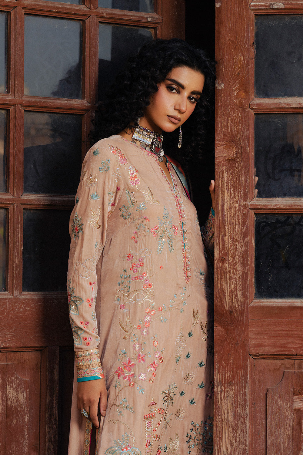 Maryum N Maria | Gulshan e Makhmal | LÃÂONTINE - MWS5894 - Official Maryum N Maria stockist in UK - Sakeena London