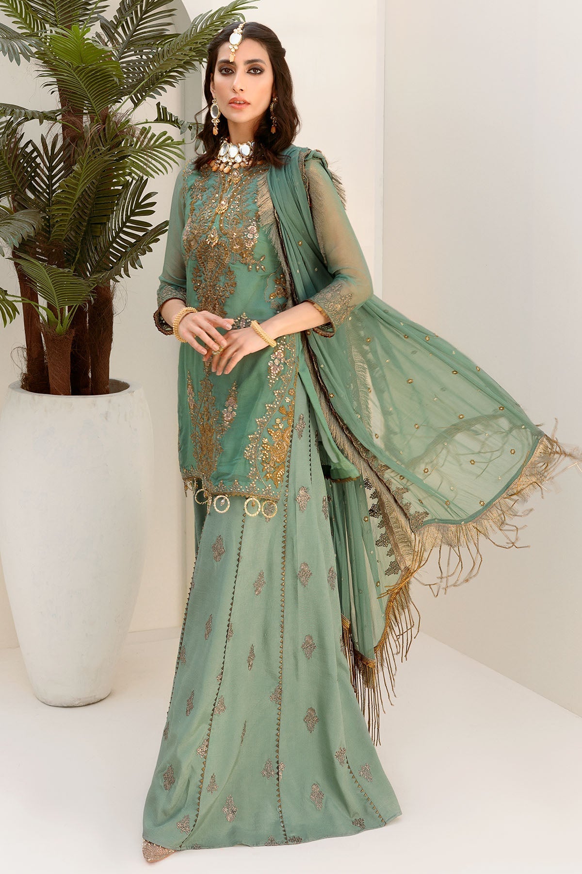 Motifz | Luxury Formals |3188-MINT-HINT - Official Motifz stockist in UK - Sakeena London