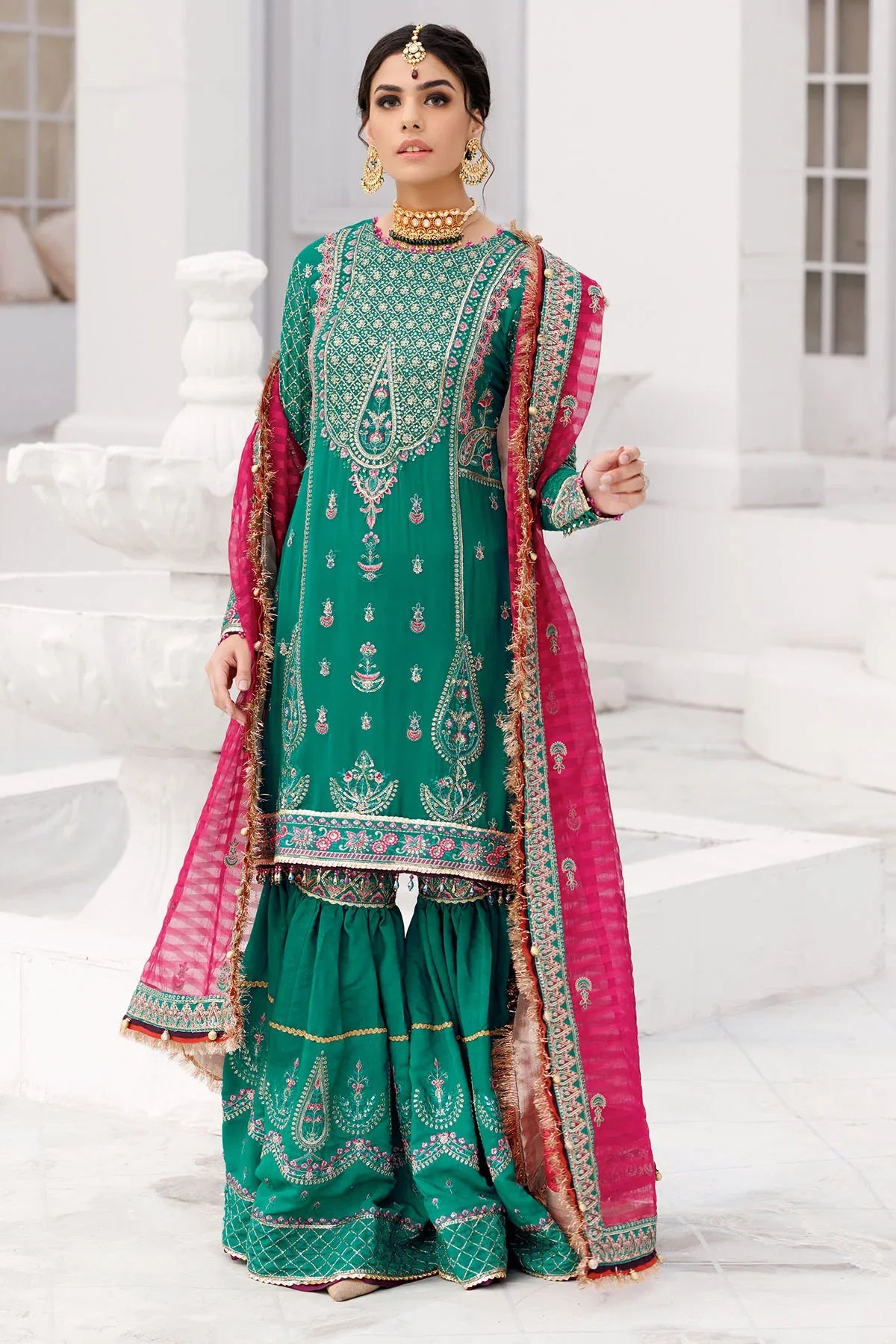 Motifz | Premium Embroidered Formals 24 | 3465 - Official Motifz stockist in UK - Sakeena London
