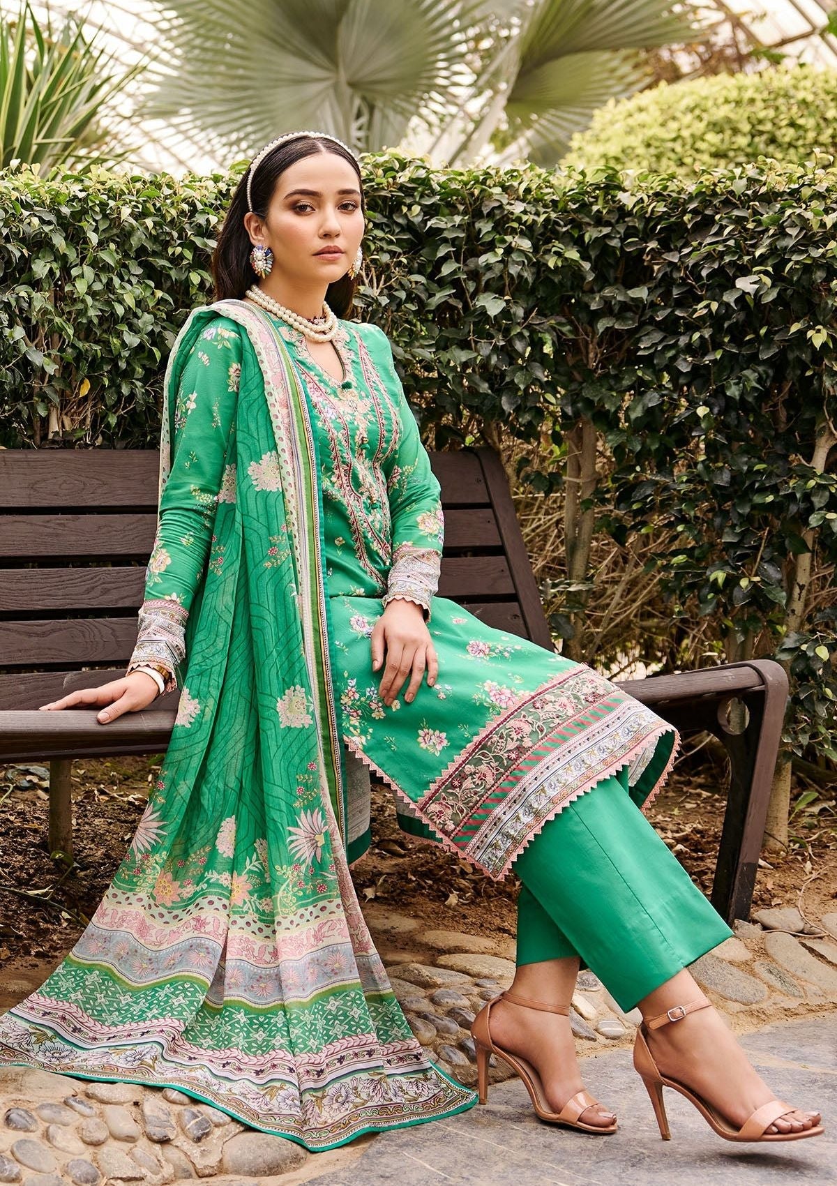 Lawn Collection - Motifz - Umang - MU#3527-AUBERGINE