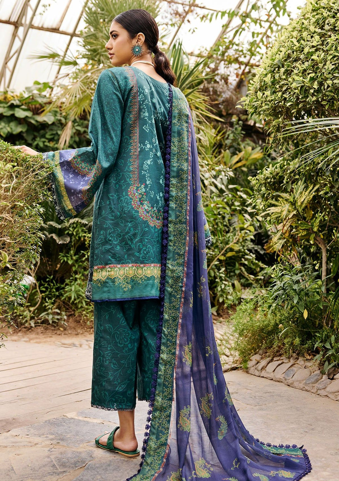 Lawn Collection - Motifz - Umang - MU#3528-PERIWINKLE
