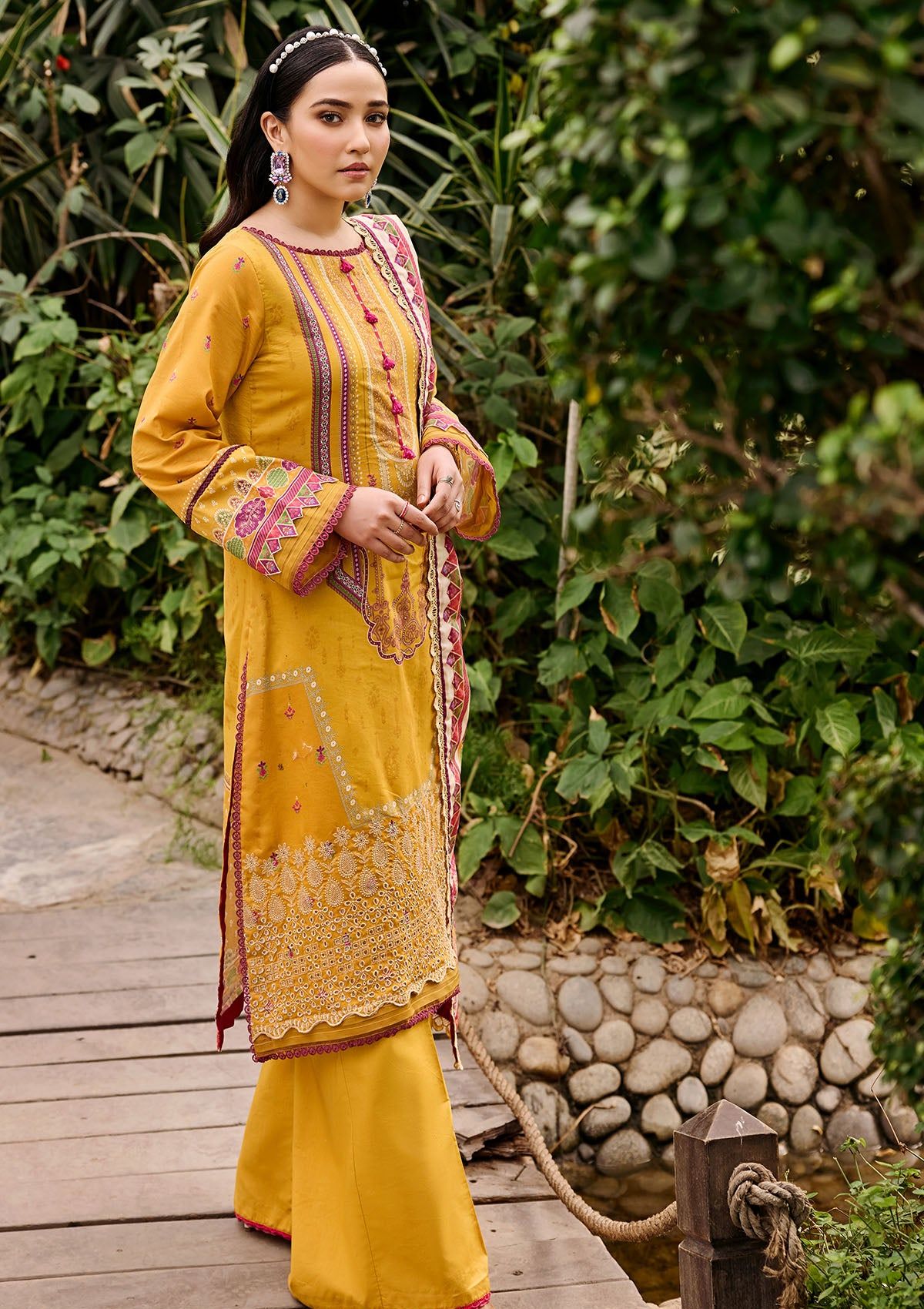 Lawn Collection - Motifz - Umang - MU#3534-BERYL
