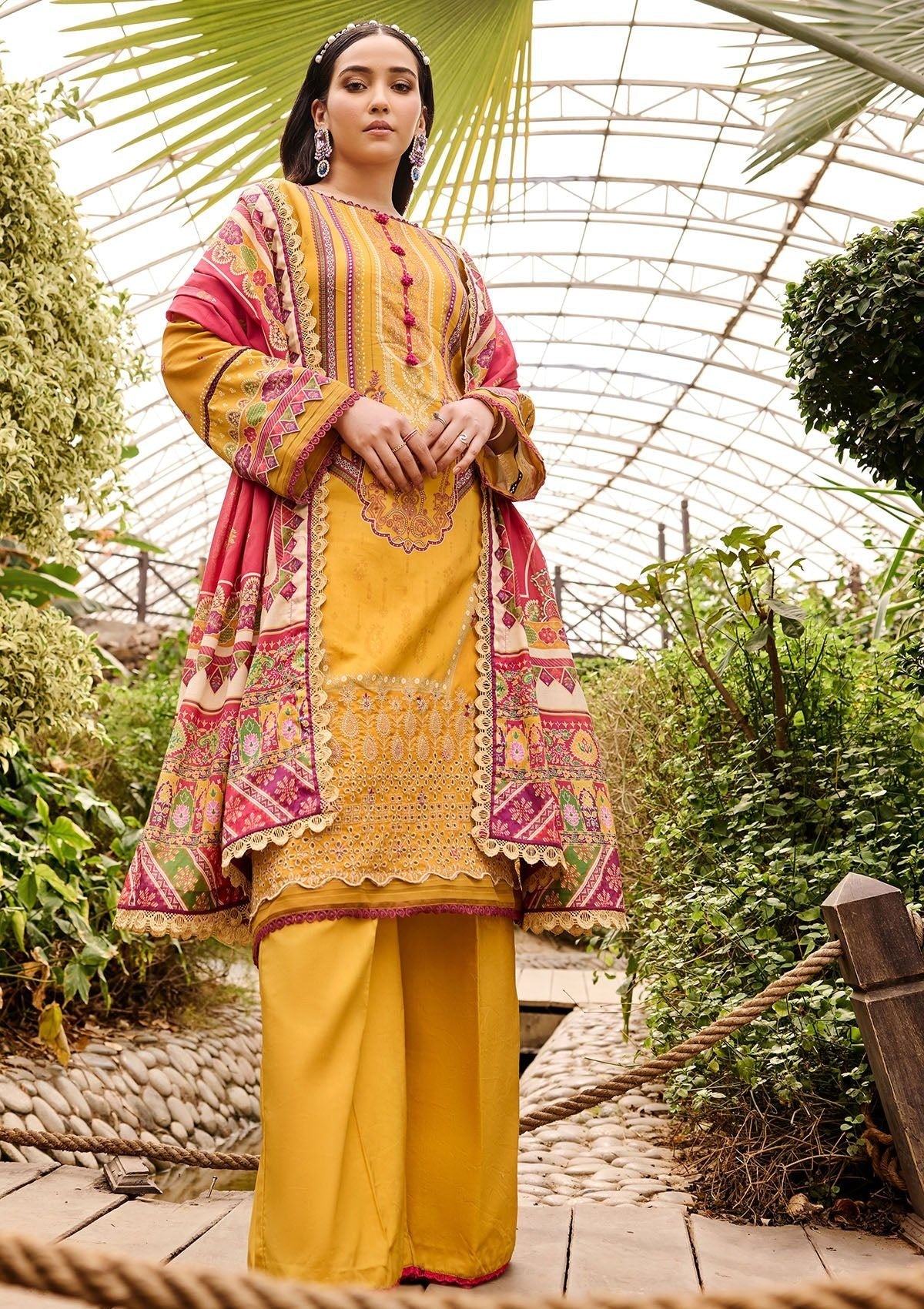 Lawn Collection - Motifz - Umang - MU#3534-BERYL