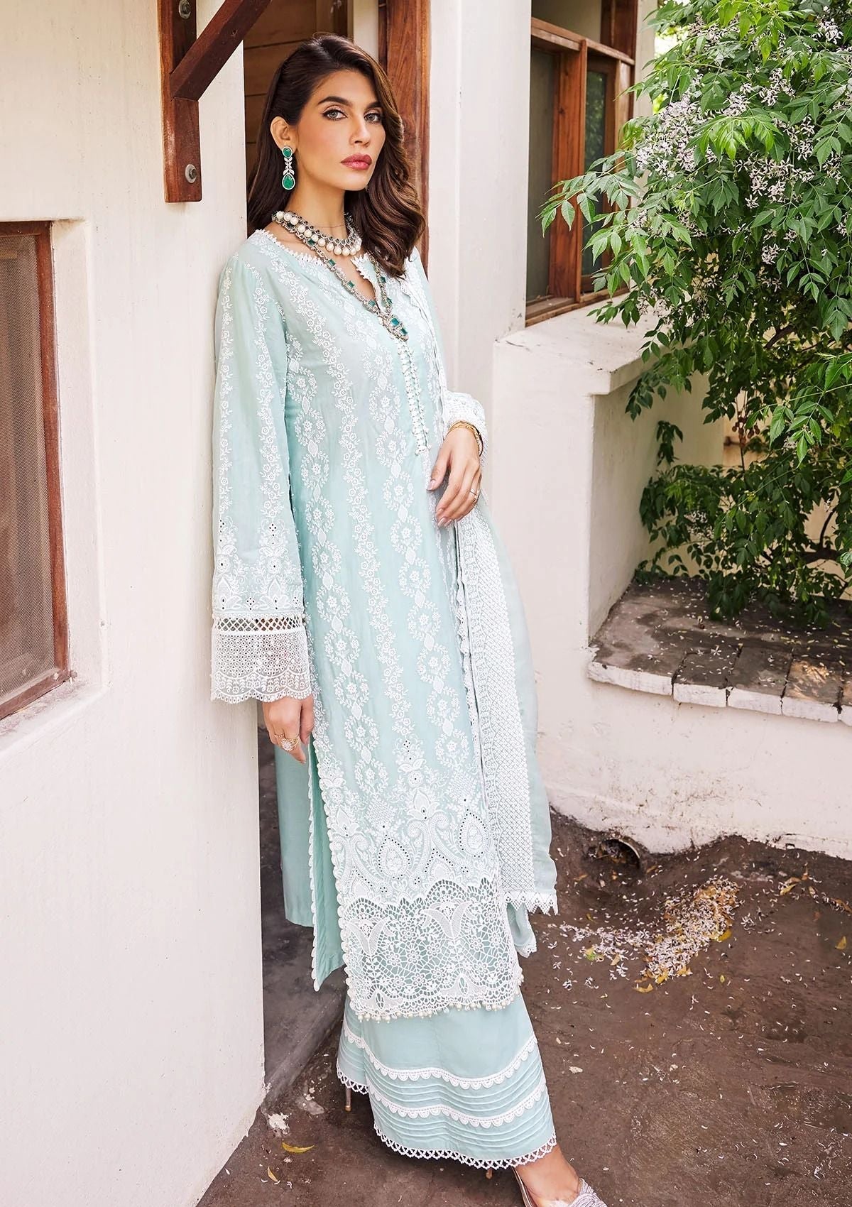 Lawn Collection - Motifz - Schiffli - D#3976 | MAHROSH