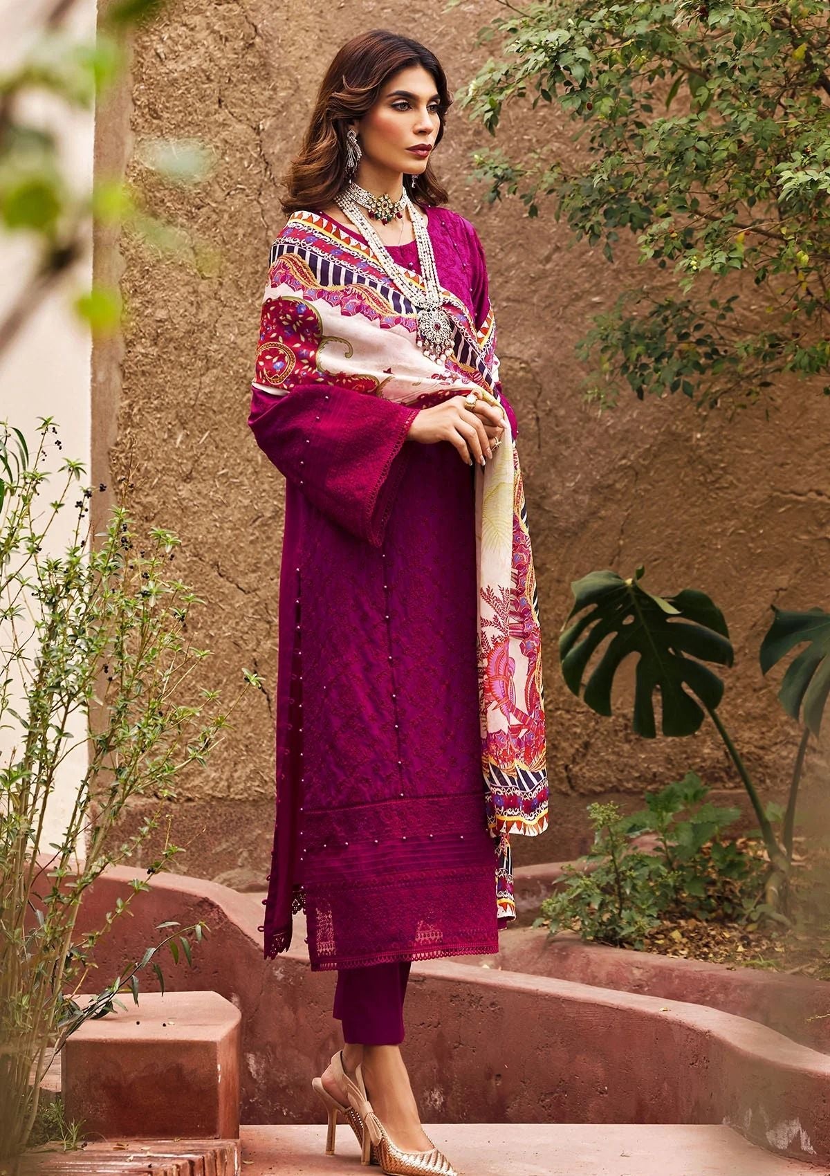 Lawn Collection - Motifz - Schiffli - D#3979 | ARZOU