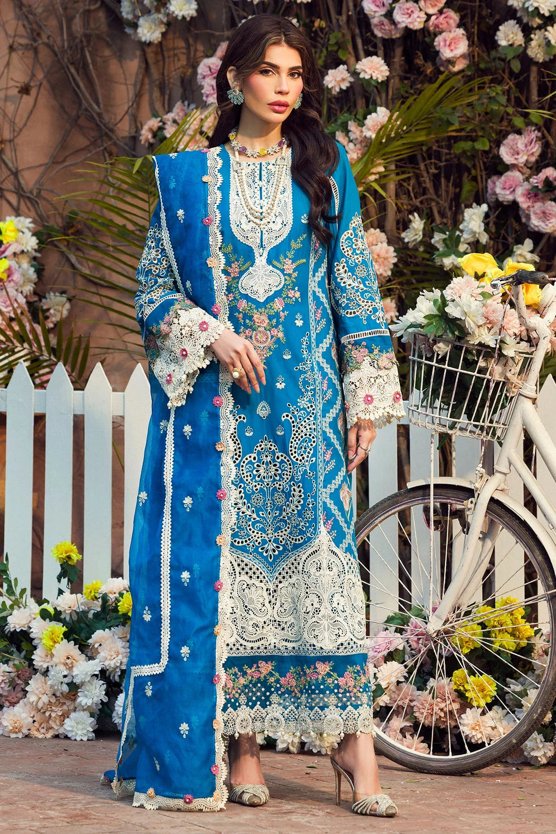 Motifz | Premium Lawn 24 | 4424-GUL-E-RANA - Official Motifz stockist in UK - Sakeena London