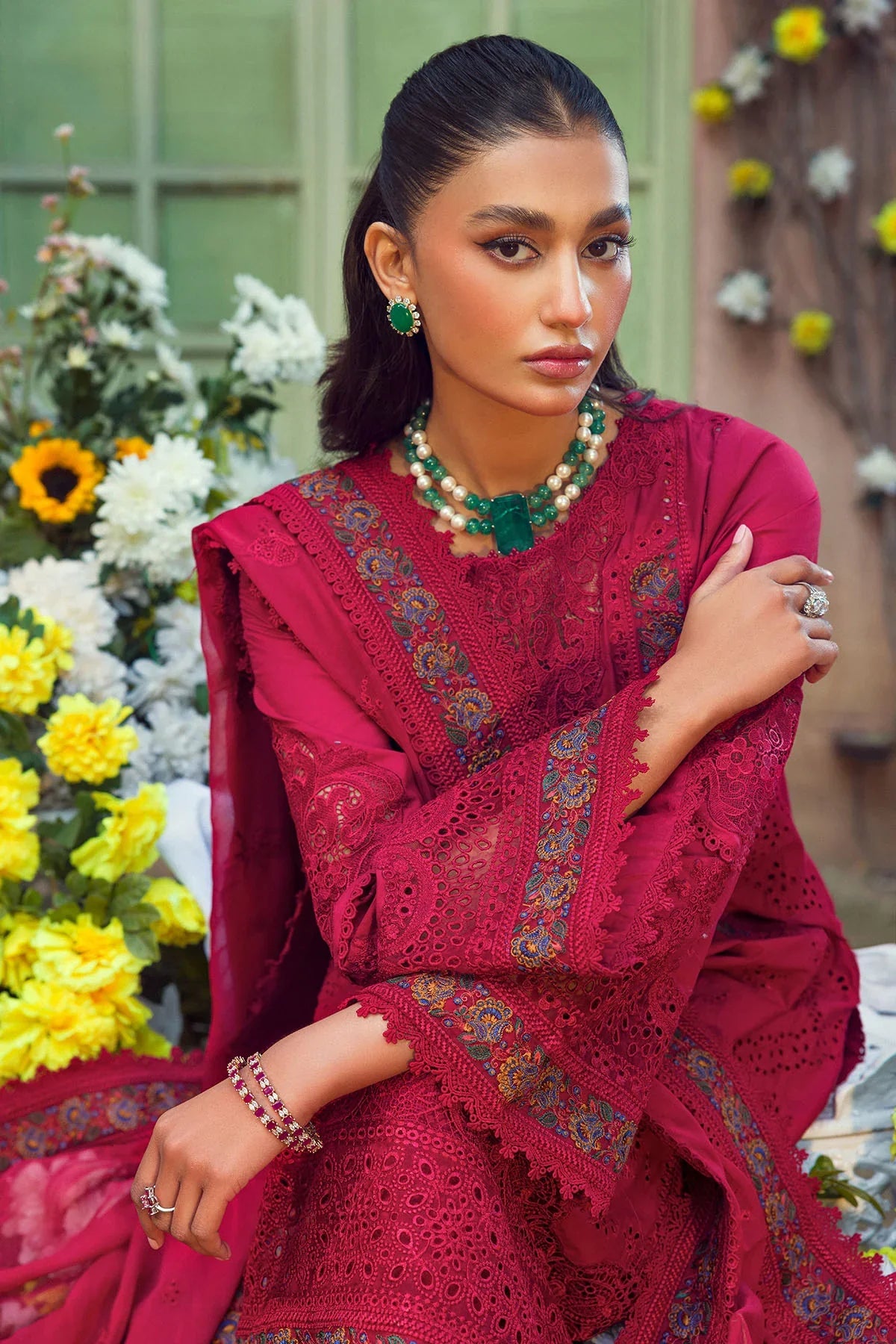 Motifz | Premium Lawn 24 | 4425-ZOHRA-JABEEN - Official Motifz stockist in UK - Sakeena London
