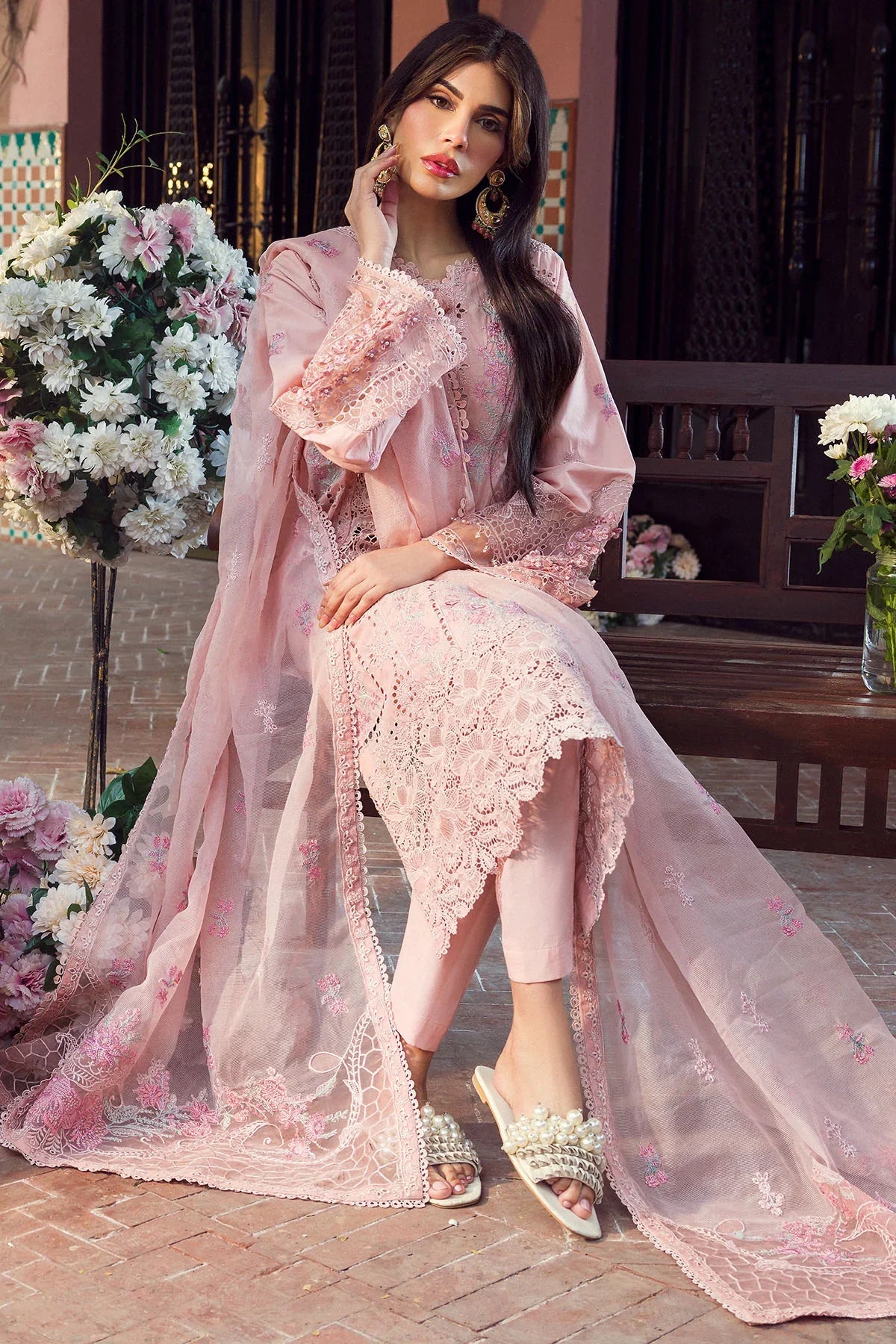 Motifz | Premium Lawn 24 | 4428-HUDA - Official Motifz stockist in UK - Sakeena London