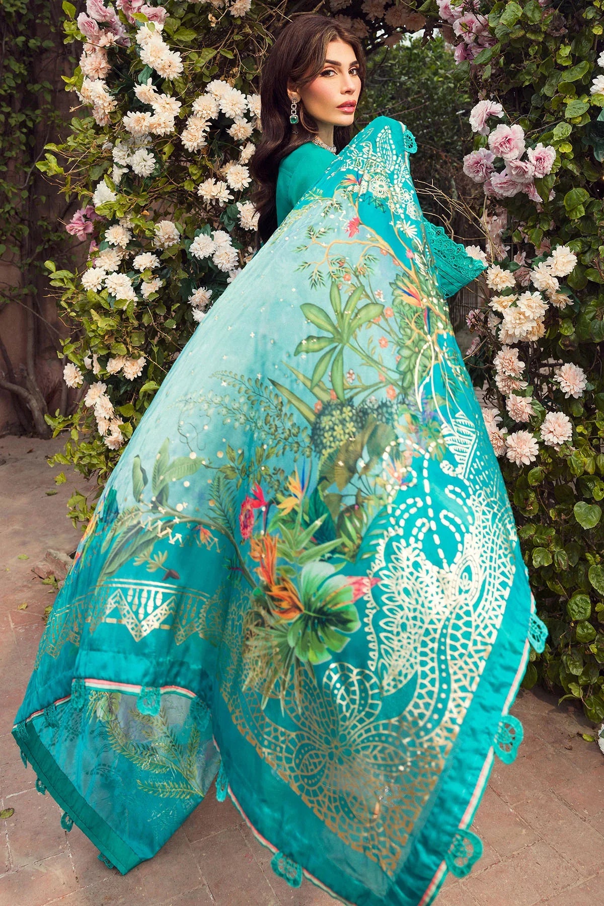 Motifz | Premium Lawn 24 | 4430 Sanobar - Official Motifz stockist in UK - Sakeena London