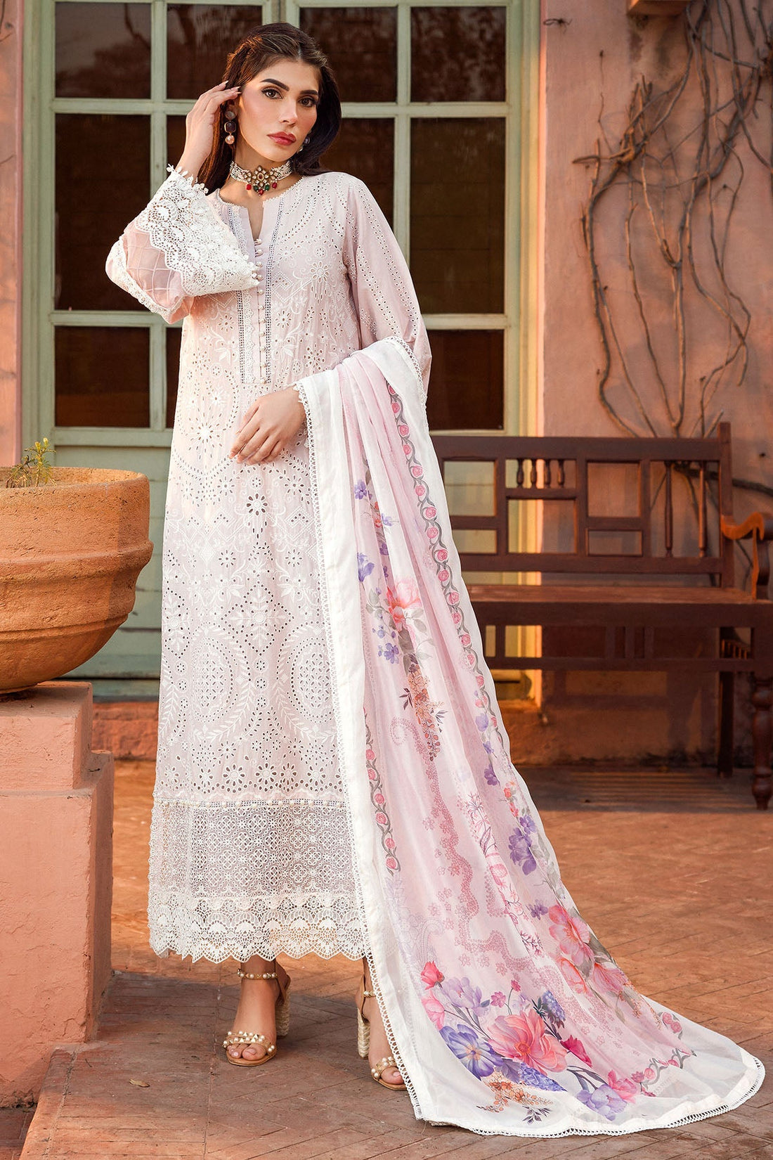 Motifz | Premium Lawn 24 | 4431-AFREEN - Official Motifz stockist in UK - Sakeena London