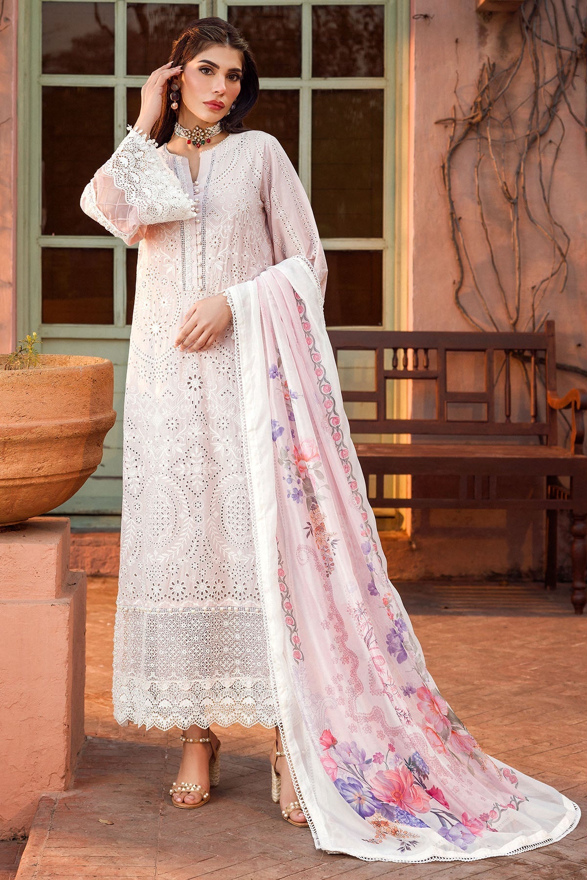 Motifz | Premium Lawn 24 | 4431-AFREEN - Official Motifz stockist in UK - Sakeena London