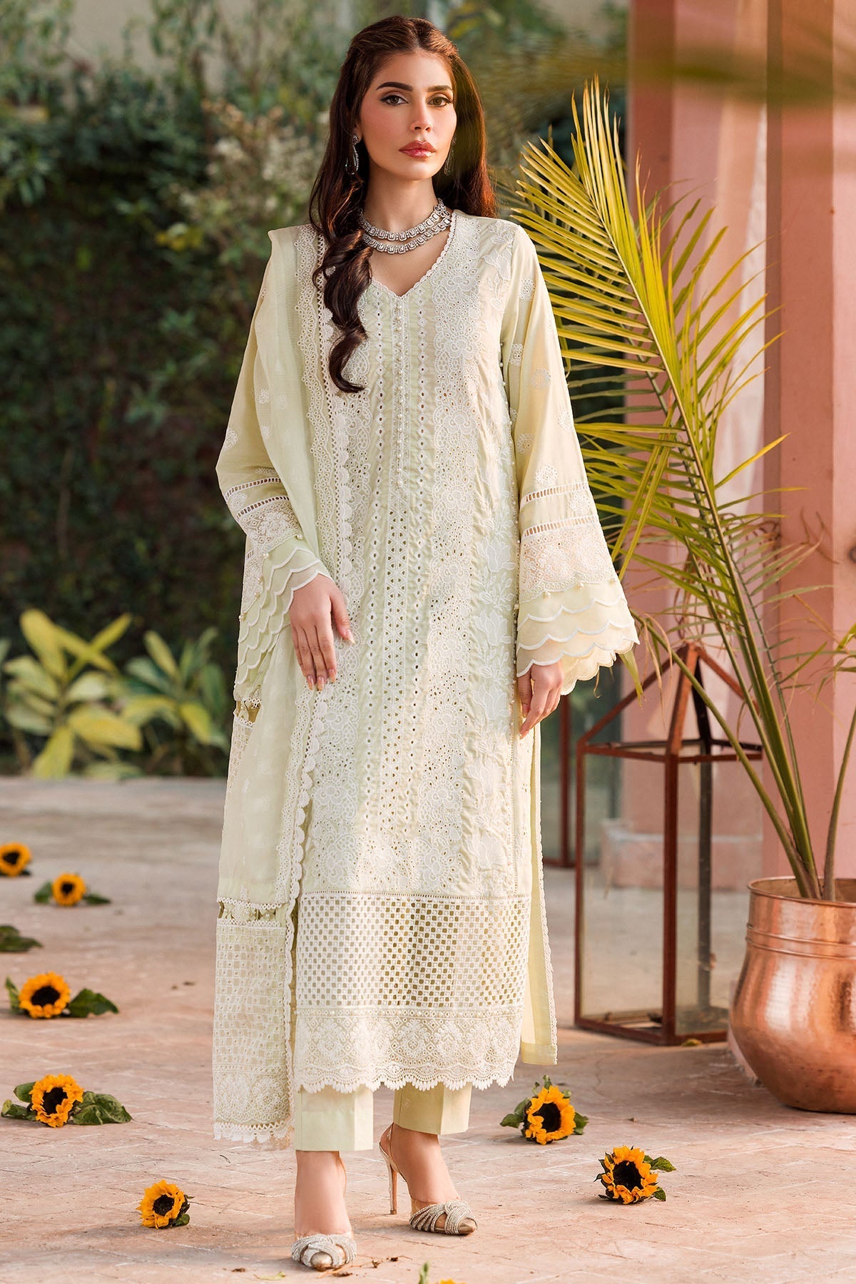 Motifz | Premium Lawn 24 | 4432-BENAZIR - Official Motifz stockist in UK - Sakeena London