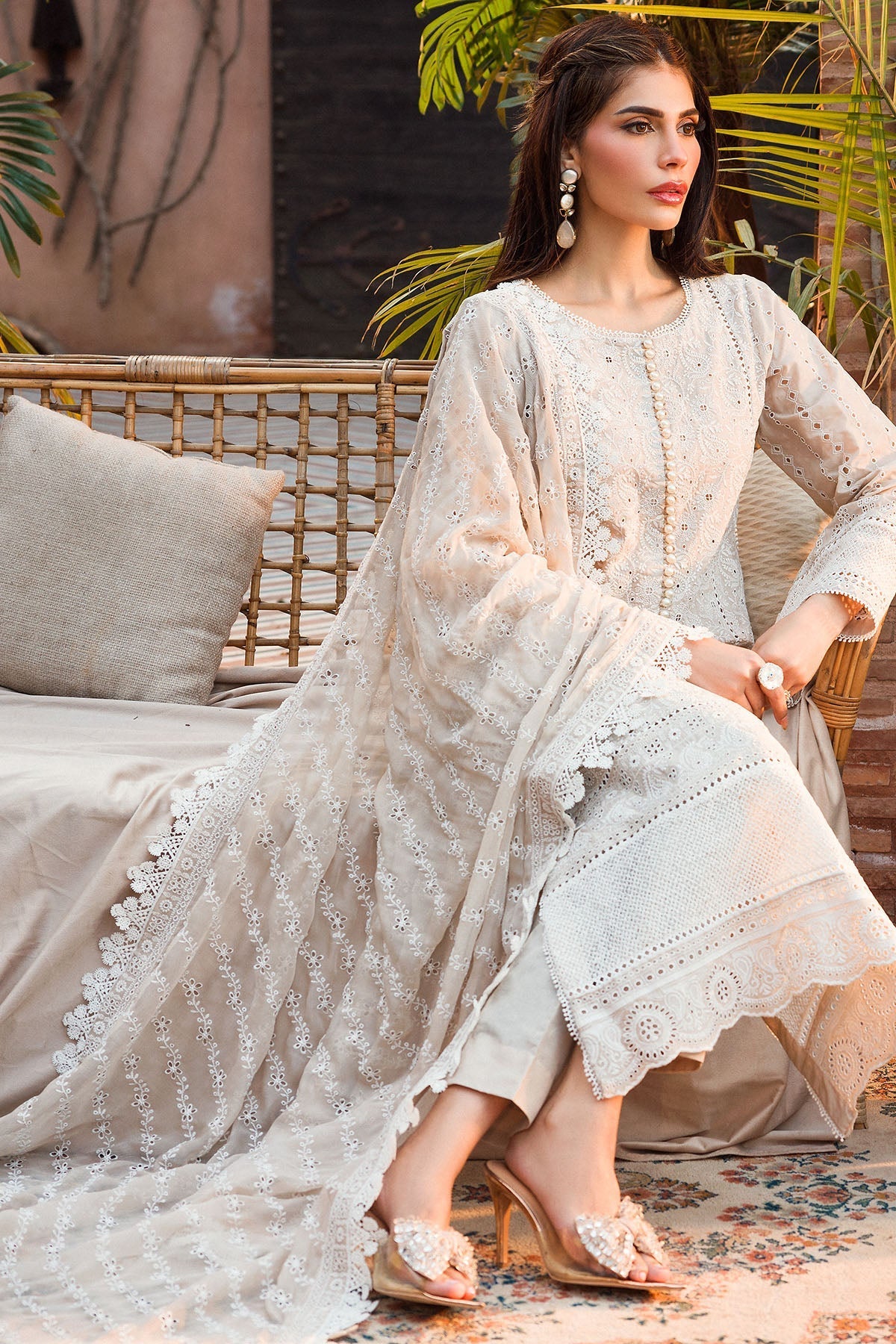 Motifz | Premium Lawn 24 | 4434-SHABNAM - Official Motifz stockist in UK - Sakeena London