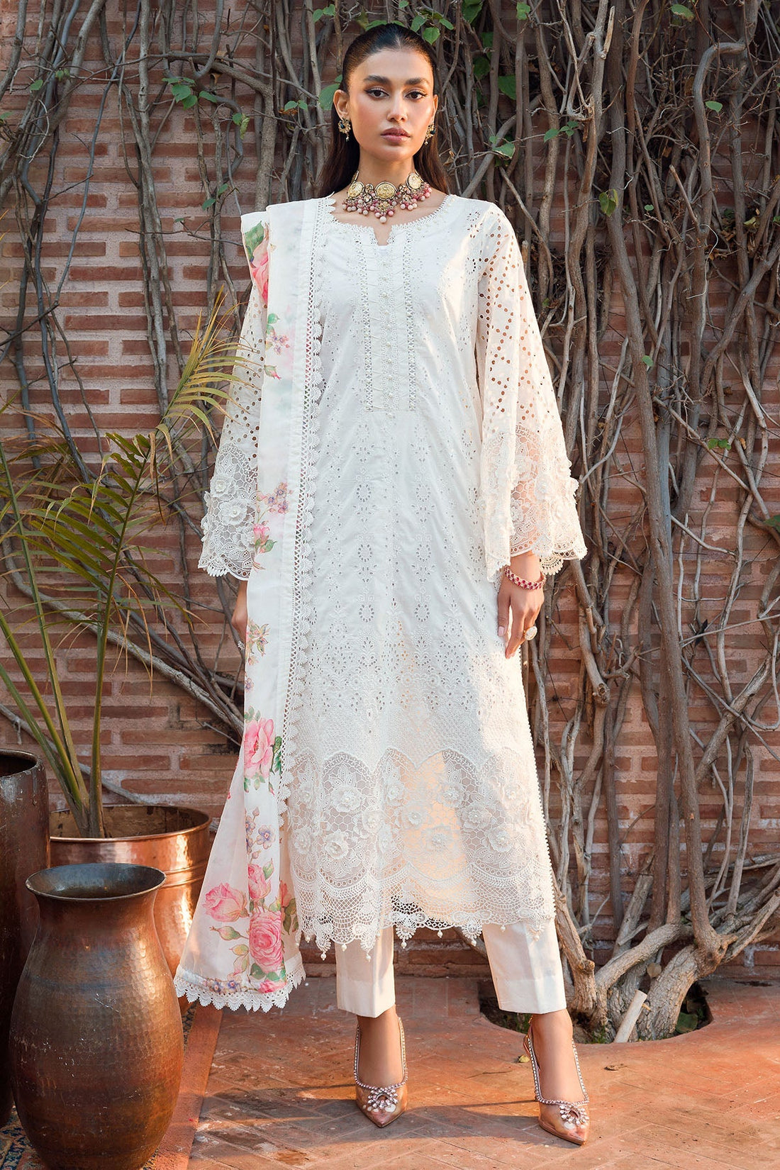 Motifz | Premium Lawn 24 | 4436-RUKAIYAH - Official Motifz stockist in UK - Sakeena London