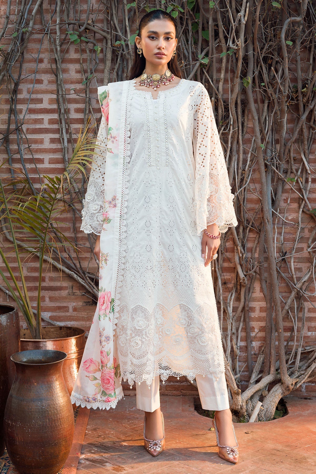 Motifz | Premium Lawn 24 | 4436-RUKAIYAH - Official Motifz stockist in UK - Sakeena London