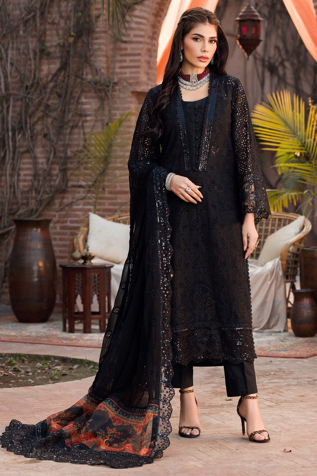 Motifz | Premium Lawn 24 | 4437-TABASSUM - Official Motifz stockist in UK - Sakeena London