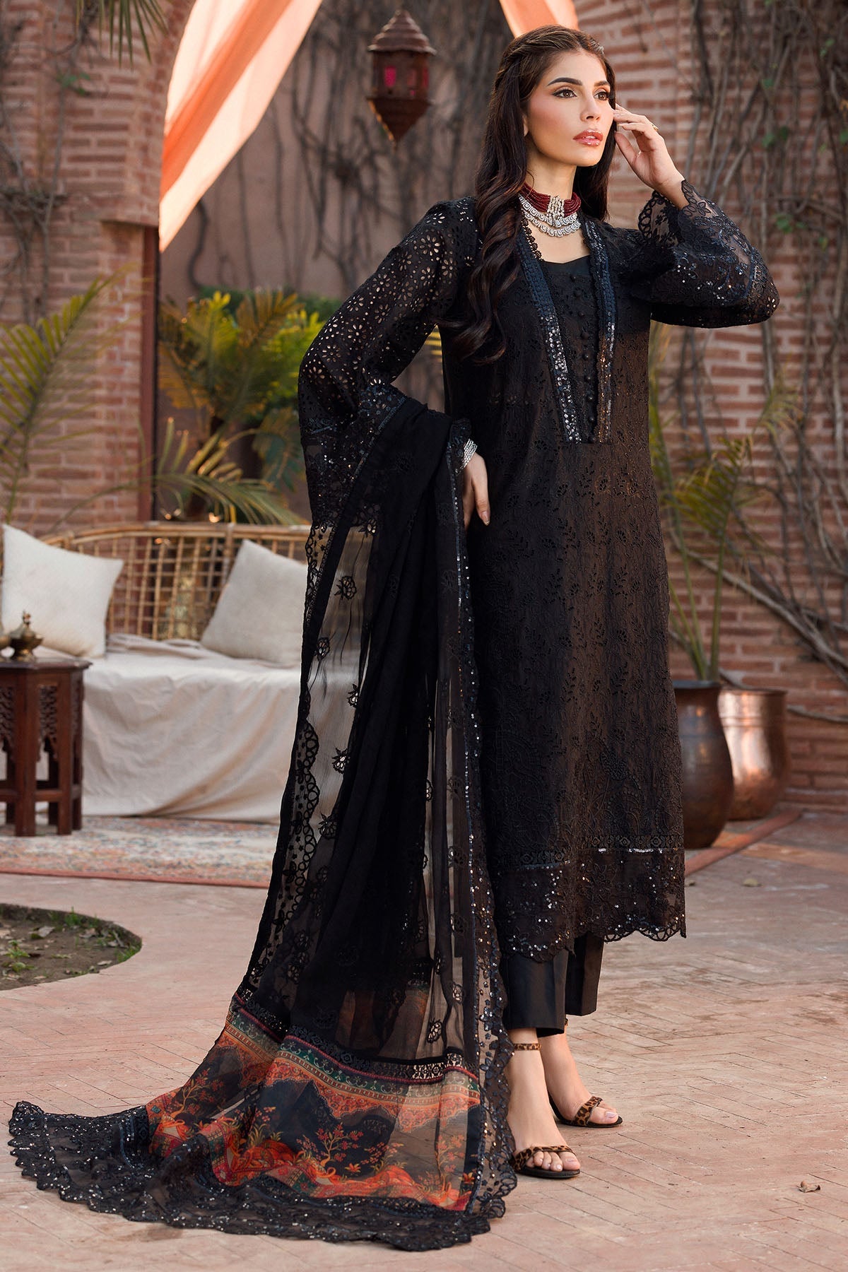 Motifz | Premium Lawn 24 | 4437-TABASSUM - Official Motifz stockist in UK - Sakeena London