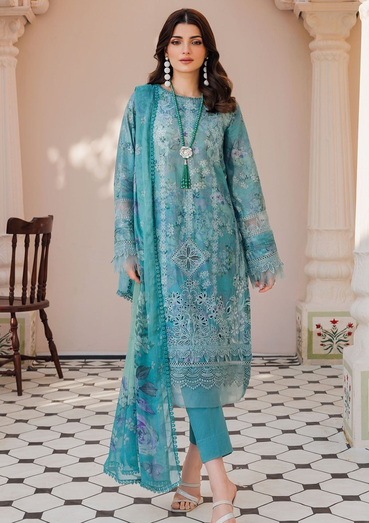 Lawn Collection - Motifz - Amal - MA24#4627 - JASPER