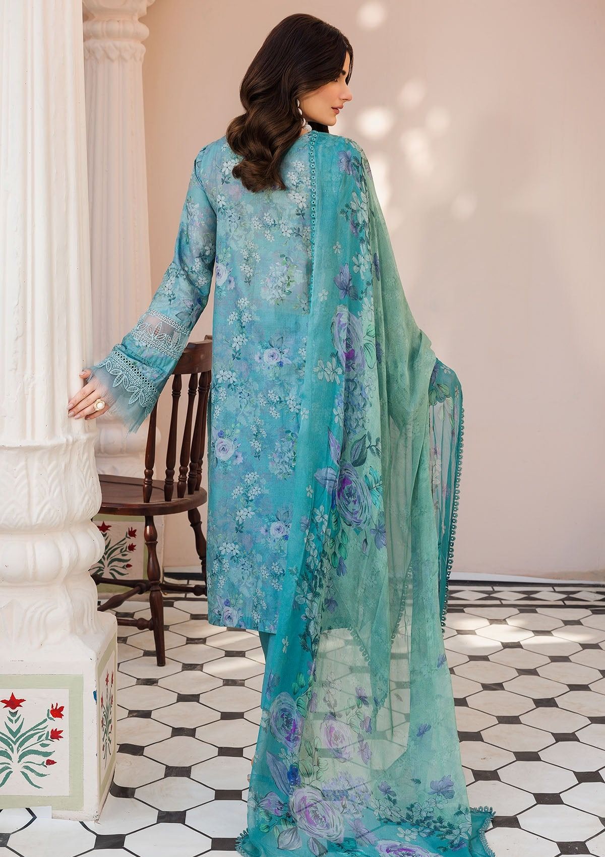 Lawn Collection - Motifz - Amal - MA24#4627 - JASPER