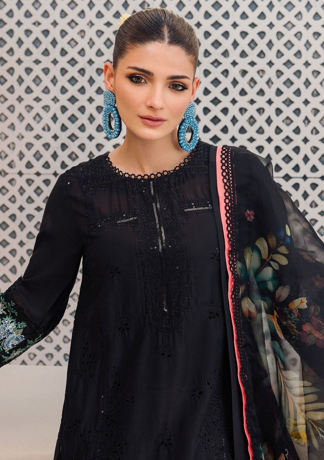 Lawn Collection - Motifz - Amal - MA24#4630 - ZILE-SAHIL