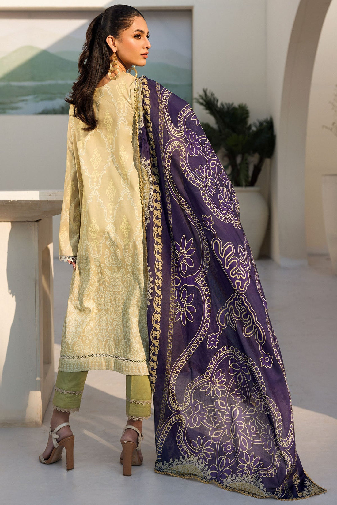 Motifz | Umang Lawn | 4635-PASBAAN - Official Motifz stockist in UK - Sakeena London