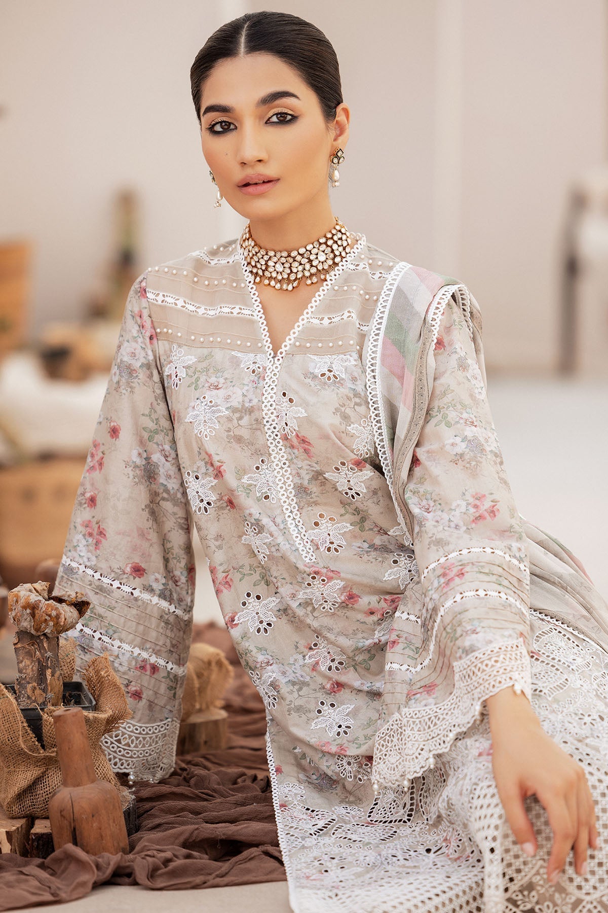 Motifz | Amal Lawn | 4722-MAHROSH - Official Motifz stockist in UK - Sakeena London
