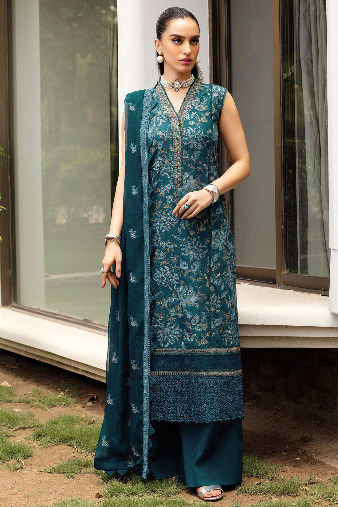 Motifz | Premium Lawn 24 | 4831-SAMANA - Official Motifz stockist in UK - Sakeena London