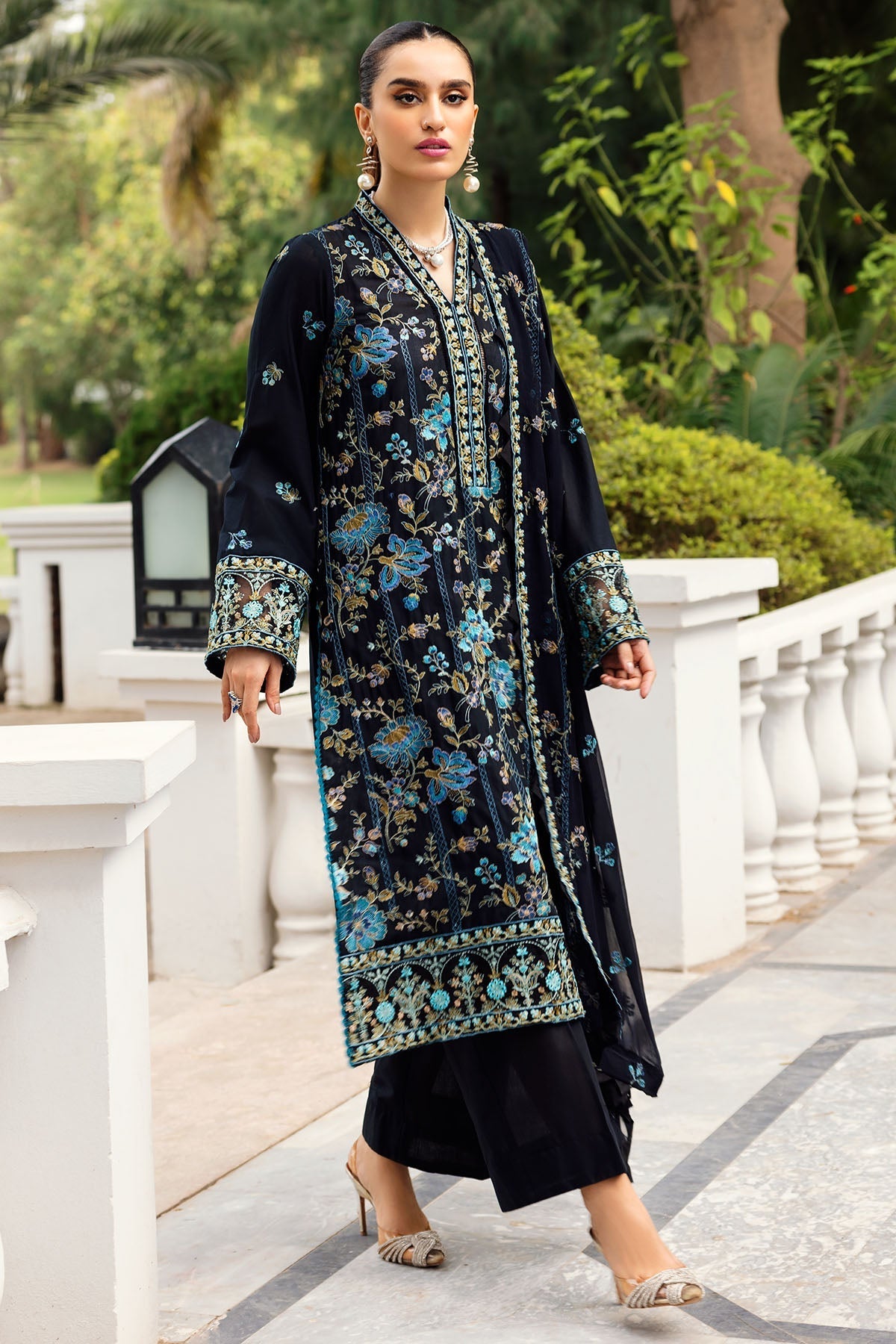 Motifz | Premium Lawn 24 | 4834-ROHA - Official Motifz stockist in UK - Sakeena London