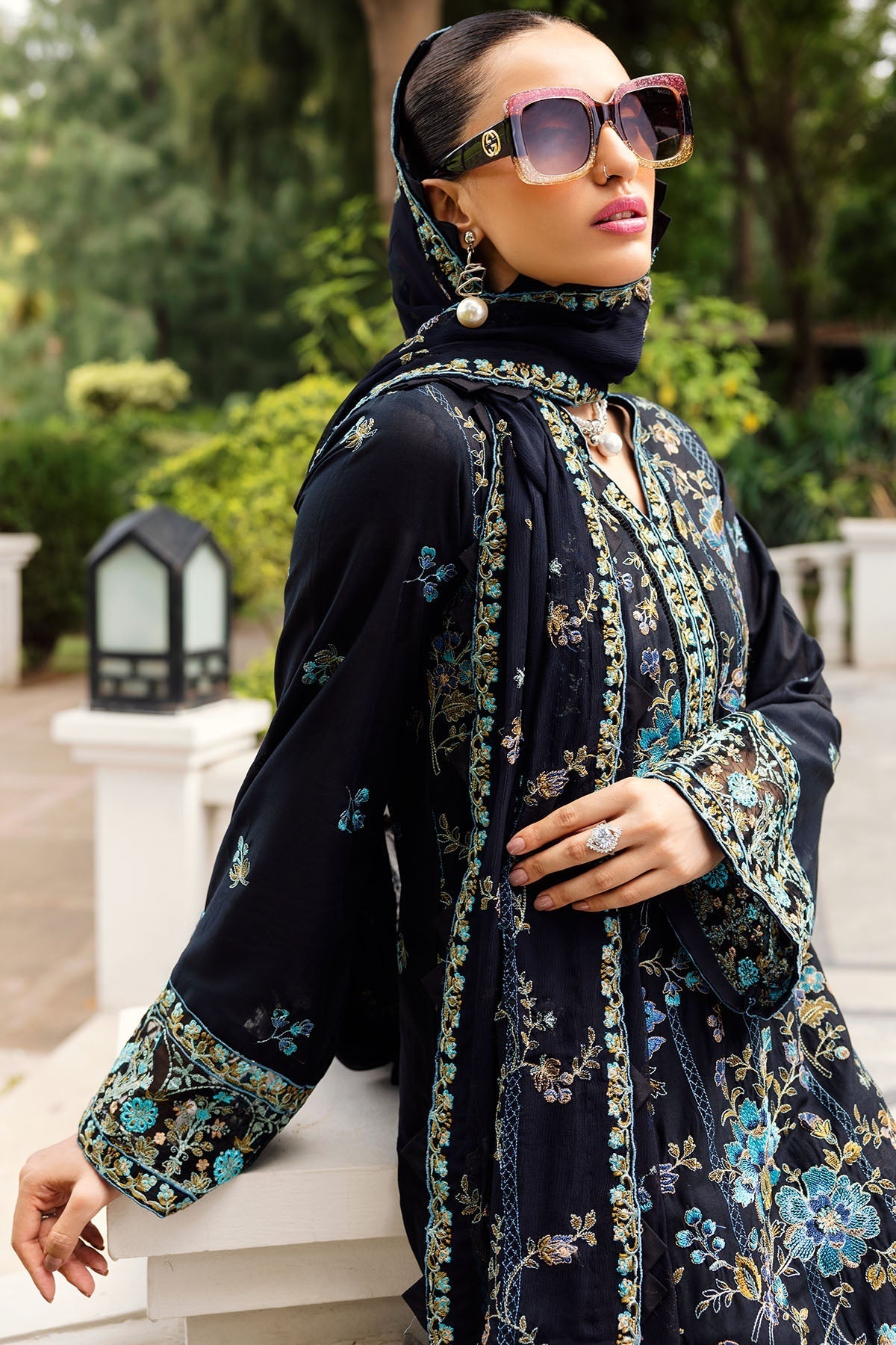 Motifz | Premium Lawn 24 | 4834-ROHA - Official Motifz stockist in UK - Sakeena London