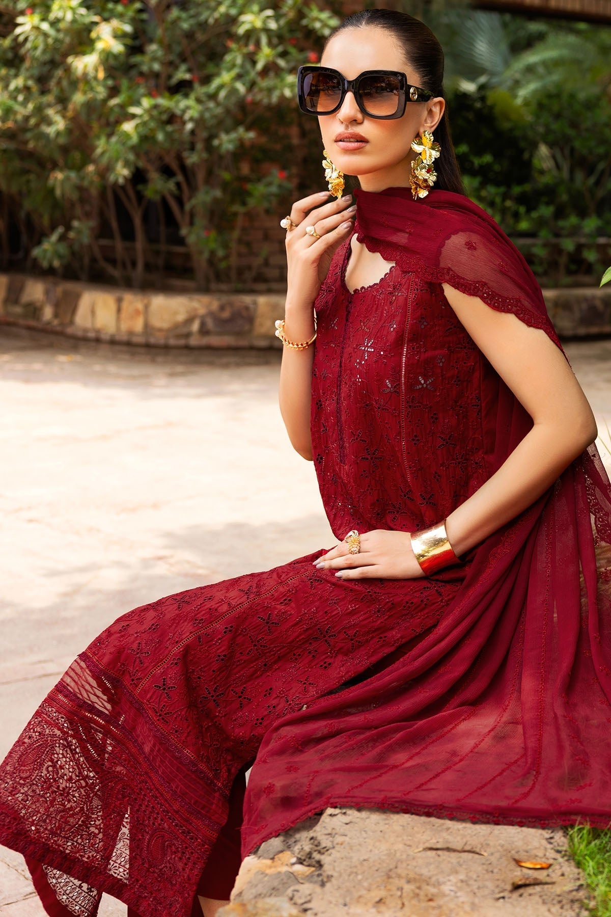 Motifz | Premium Lawn 24 | 4839-PERWASHA - Official Motifz stockist in UK - Sakeena London