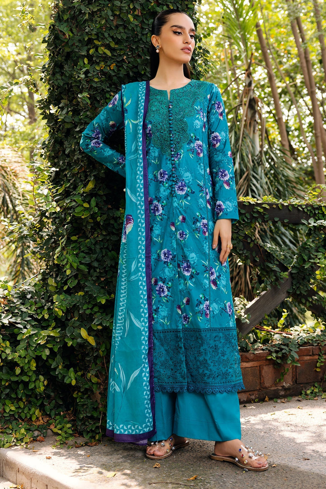 Motifz | Umang Lawn | 4893-AALIYA - Official Motifz stockist in UK - Sakeena London