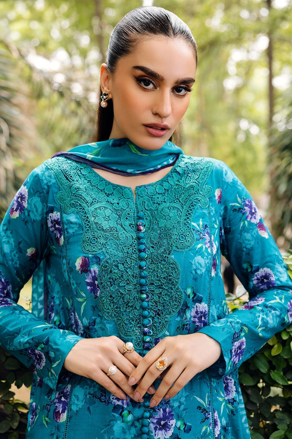 Motifz | Umang Lawn | 4893-AALIYA - Official Motifz stockist in UK - Sakeena London