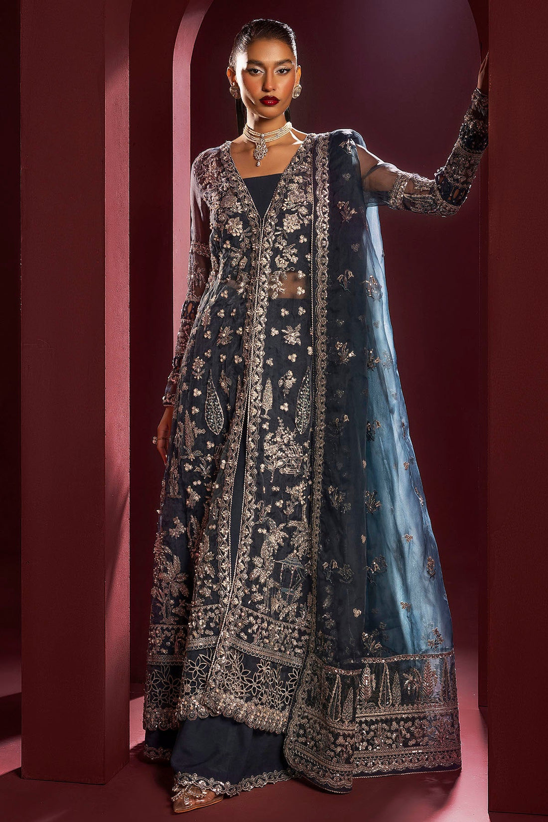 Motifz | Luxury Wedding Formals | 4931-YASNA - Official Motifz stockist in UK - Sakeena London
