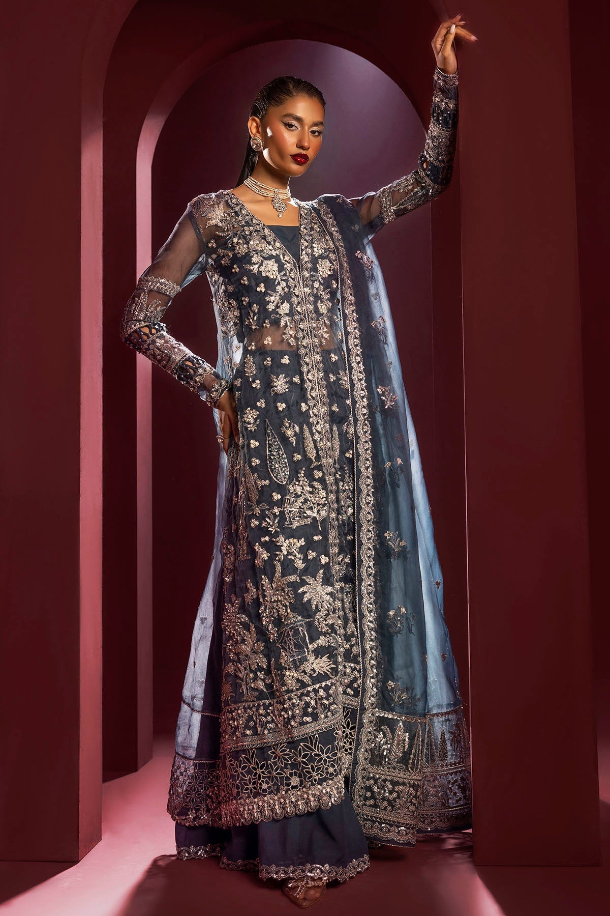Motifz | Luxury Wedding Formals | 4931-YASNA - Official Motifz stockist in UK - Sakeena London