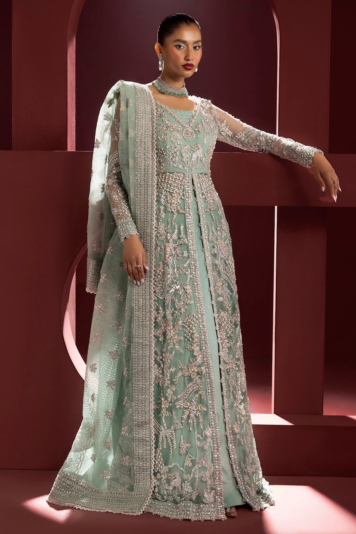 Motifz | Luxury Wedding Formals | 4932-AROOSH - Official Motifz stockist in UK - Sakeena London