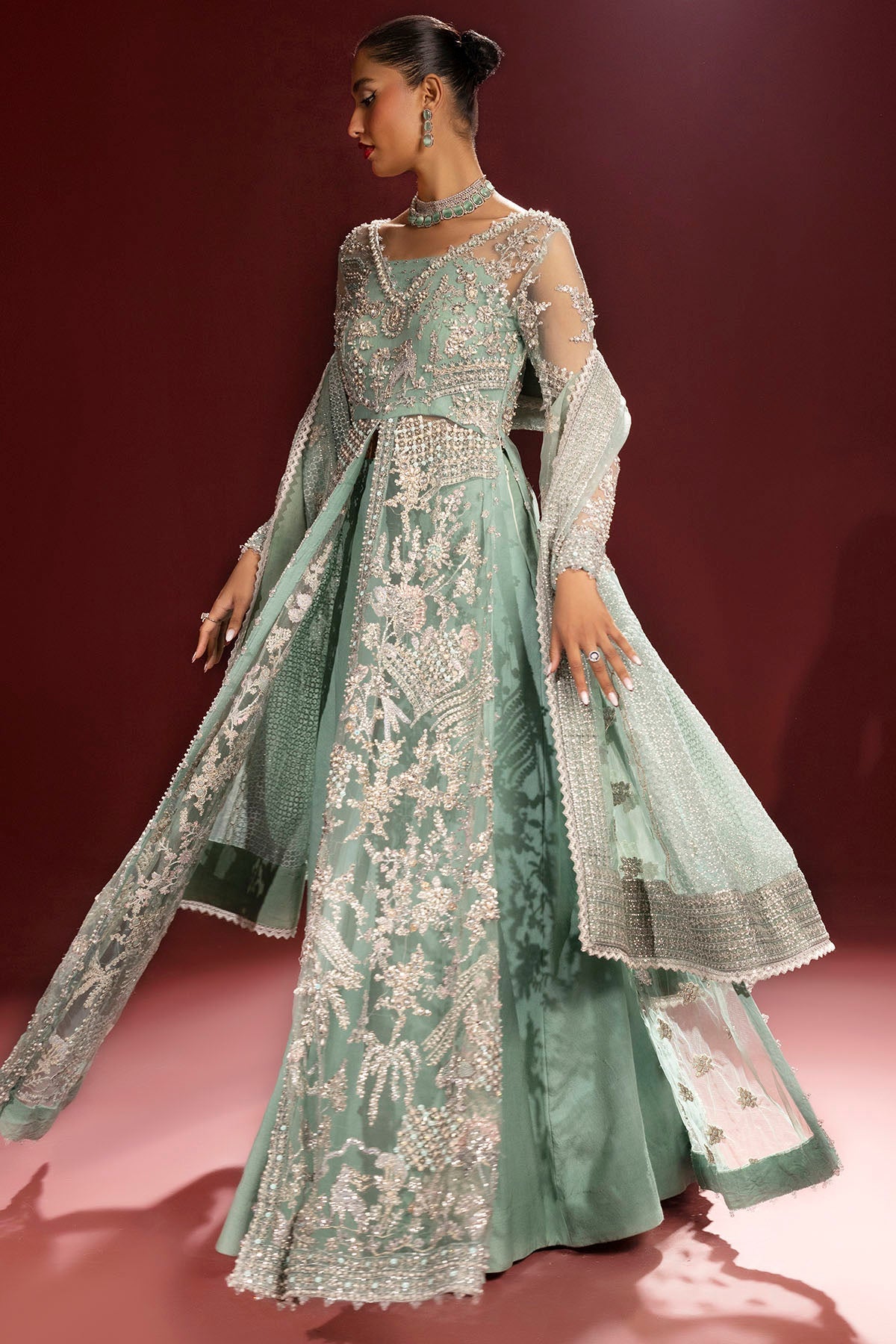 Motifz | Luxury Wedding Formals | 4932-AROOSH - Official Motifz stockist in UK - Sakeena London