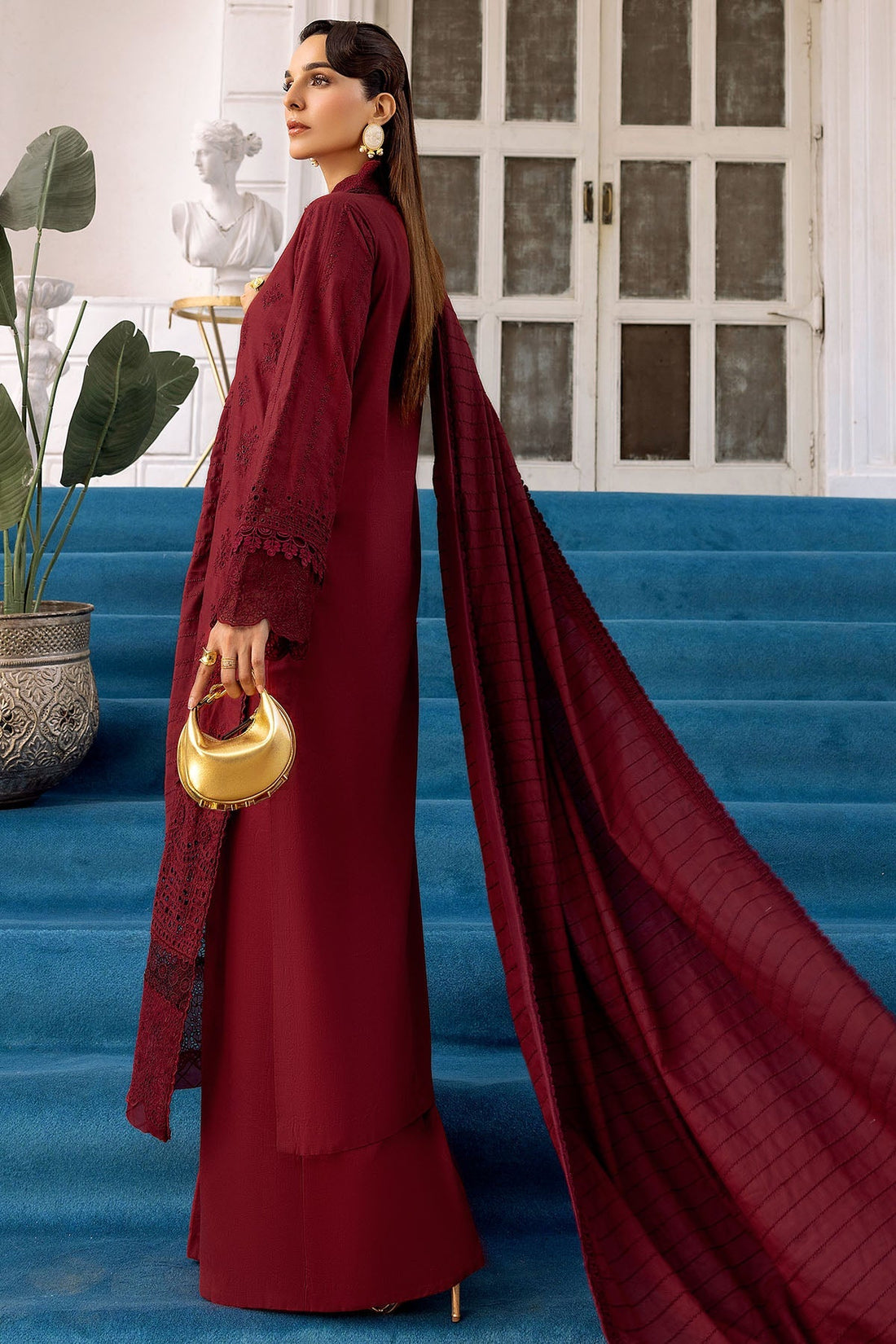 Motifz | Premium Khaddar | 4993-NURAL - Official Alkaram stockist in UK - Sakeena London