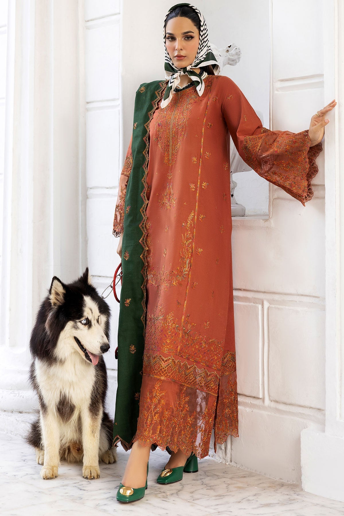 Motifz | Premium Khaddar | 4997-PERISA - Official Alkaram stockist in UK - Sakeena London